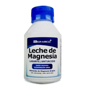 leche magnesia sabor original biofarco x 120 ml